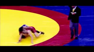 Geeta Phogat gold medal match Commonwealth 2010 final [upl. by Lemor597]