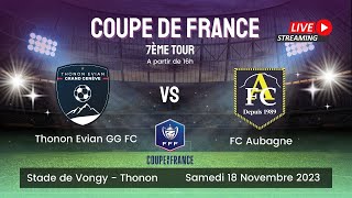 Coupe de France 7ème tour TEGG  FC Aubagne [upl. by Icam]