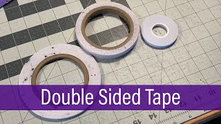 Double Sided Tape Tips and Tricks [upl. by Nivrag]