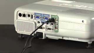 How to Connect to an Epson Projector [upl. by Ottillia]