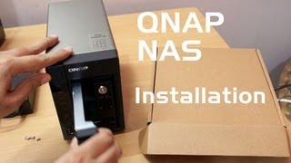 QNAP NAS initial installation amp setup guide using TS269 Pro [upl. by Fancie]