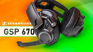 The Best Wireless Headset Yet Sennheiser GSP 670 Review [upl. by Mullac]