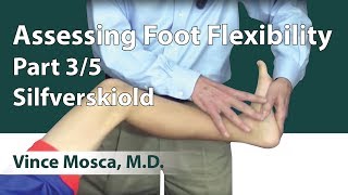 Assessing Foot Flexibility Part 03 Silfverskiold [upl. by Winikka]