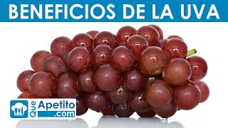 8 Propiedades y Beneficios de la UVA  QueApetito [upl. by Aerdno]