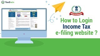 How to login Income Tax efiling website [upl. by Valli]