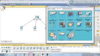 18  Cómo crear una Red Inalámbrica simple en Packet Tracer CyERD [upl. by Barnebas]