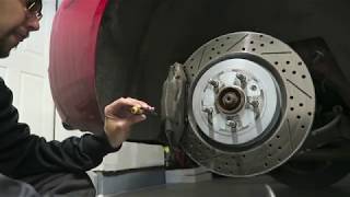 HOW TO CHANGE BREMBO BRAKE PADS  CAMARO SS [upl. by Dudden270]