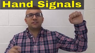 How To Use Hand Signals For A Driving Test [upl. by Nerrat]