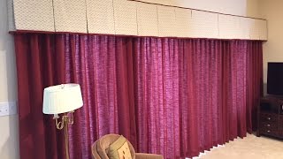 How To Make A Box Pleated Valance [upl. by Odnomyar]