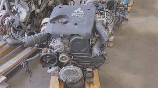 Mitsubishi Triton 4d56 engine number location [upl. by Yniatirb200]