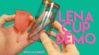 Lena Cup Demonstration [upl. by Ancier113]