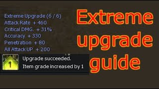 Extreme upgrade system explained  Cabal Online [upl. by Braswell344]