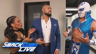 Andrade quotCienquot Almas blows off Sin Cara SmackDown LIVE May 29 2018 [upl. by Tellford]