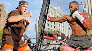 JAKE PAUL VS TYRON WOODLEY  WORKOUT COMPARISON  PAUL VS WOODLEY FIGHT [upl. by Ratna532]