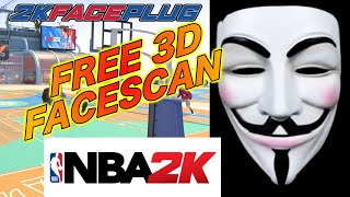 FREE ANONYMOUS MASK 3D FACE SCAN ALL 2K VERSIONS [upl. by Gaut]