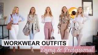 Work Outfit Ideas 2021 Business Casual Attire for Women  Annas Style Dictionary [upl. by Iad230]