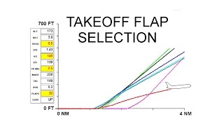 TAKEOFF FLAP SELECTION [upl. by Akinwahs27]