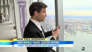 One World Trade Center Opens 1st Tenants Move In [upl. by Nyrmak]