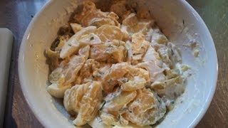 Altdeutschen Kartoffelsalat RezeptOmas Kartoffelsalat  Der Bio Koch 275 [upl. by Aivatal629]