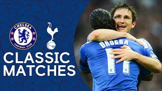 Chelsea 51 Tottenham  Drogba amp Lampard Wonder Goals Sink Spurs  FA Cup Classic Highlights [upl. by Ymmij]