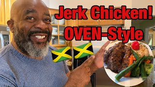 How To Make Authentic Jerk Chicken Oven Style [upl. by Razaele]