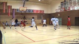 Akimel VS Centennial Middle School January 2014 Varisty Basketball [upl. by Calva]