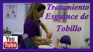 Tratamiento y recuperación de un esguince de TOBILLO [upl. by Annim]