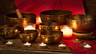 Tibetan Singing Bowls for Deep Sleep Tibetan Bowls for Powerful Relaxation [upl. by Novets]