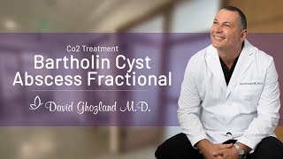 Bartholin Cyst Abscess Fractional CO2 Treatment  Dr David Ghozland MD [upl. by Natty]