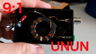 Building a 91 UNUN With FT14043 Toroid [upl. by Nydia]