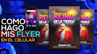 COMO HACER UN AFICHEFLYER EN PHOTO EDITOR [upl. by Enerahs185]