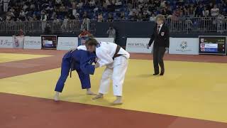 Ana Čobanović ŽAN Anja Rajković 13M 10 48kg JudoSrbijaJuniori2023 [upl. by Etnoel]