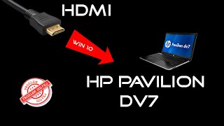 How to fix your HP Pavilion dv7 hdmi not connecting to tv [upl. by Yrogiarc]