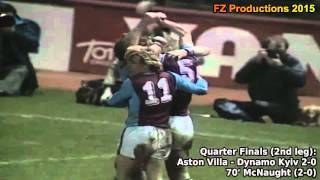 19811982 European Cup Aston Villa FC All Goals Road to Victory [upl. by Llenyl643]