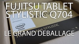 FUJITSU Stylistic Q704  Unboxing [upl. by Manno604]