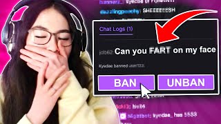 KYEDAE REACTS TO WEIRD TWITCH UNBAN REQUESTS [upl. by Psyche677]