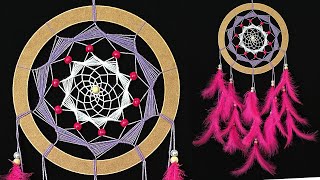 DIY como hacer un ATRAPASUEÑOS paso a paso  DIY Dreamcatcher [upl. by Woodson]