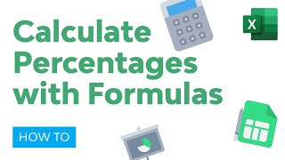 How to Calculate Percentages in Excel with Formulas [upl. by Jenness928]