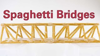 Spaghetti Bridges [upl. by Ariak]