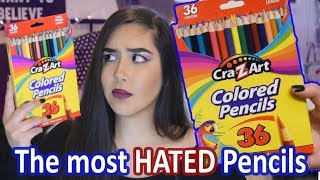 It Finally HappenedReviewing CraZArt Pencils [upl. by Laverne]