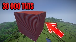 COMMENT SPAWN 30 000 TNTS  MINECRAFT [upl. by Timrek]