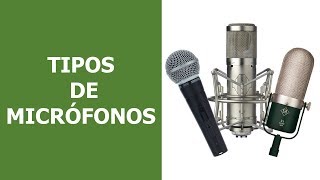 Qué tipos de micrófonos hay y para qué sirven [upl. by Yeltihw]