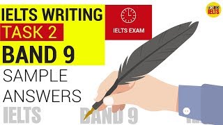 IELTS WRITING TASK 2 BAND 9  SAMPLE ANSWERS amp STRUCTURE  S1 [upl. by Butcher]