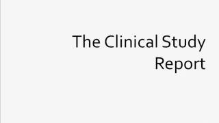 Writing the Clinical Study Report Trailer [upl. by Nora141]