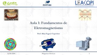 Aula 1  Fundamentos de Eletromagnetismo [upl. by Stanwin620]