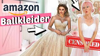 Ballkleider von Amazon 😳 Werbung vs Realität  ViktoriaSarina [upl. by Shoshanna]