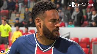 The Next Level gameplay of FIFA 21 on PS5 [upl. by Eceerahs]