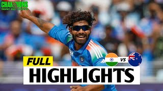 India vs New Zealand ICC Champions Trophy 2025 Match Highlights  IND Vs NZ Highlights [upl. by Yblok566]