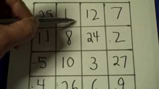 Magic Square Tutorial [upl. by Edlun56]