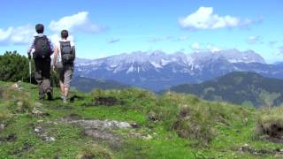 Panorama und Almenweg Goasberg Joch in Kirchberg in Tirol [upl. by Hernando]